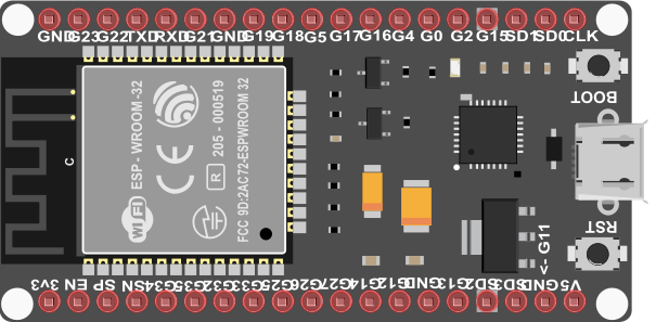 Diagrama de conexión ESP32